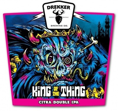 Drekker King of the Thing Double IPA 4pk Can