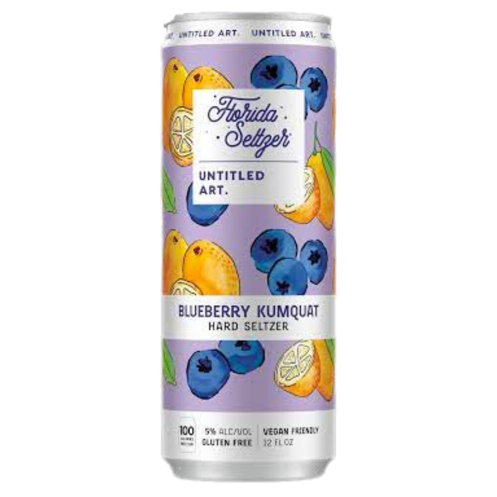 Untitled Art Blueberry Kumquat Florida Seltzer 6pk Can