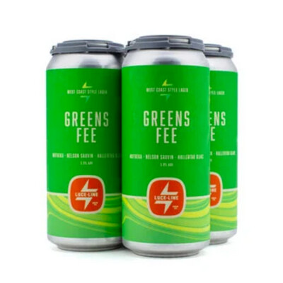 Luce Line Greens Fee West Coast Lager 4pk Can