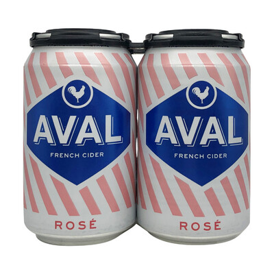 Aval Rose Cidre Artisanal 4pk Cans