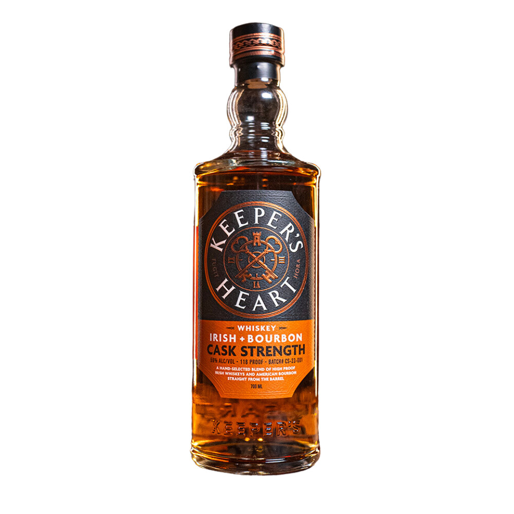 [700ML] Keeper's Heart Cask Strength Irish + Bourbon Whiskey