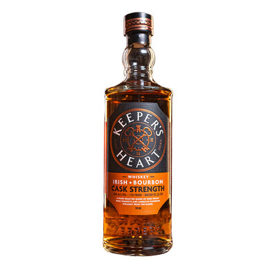 [700ML] Keeper&#39;s Heart Cask Strength Irish + Bourbon Whiskey