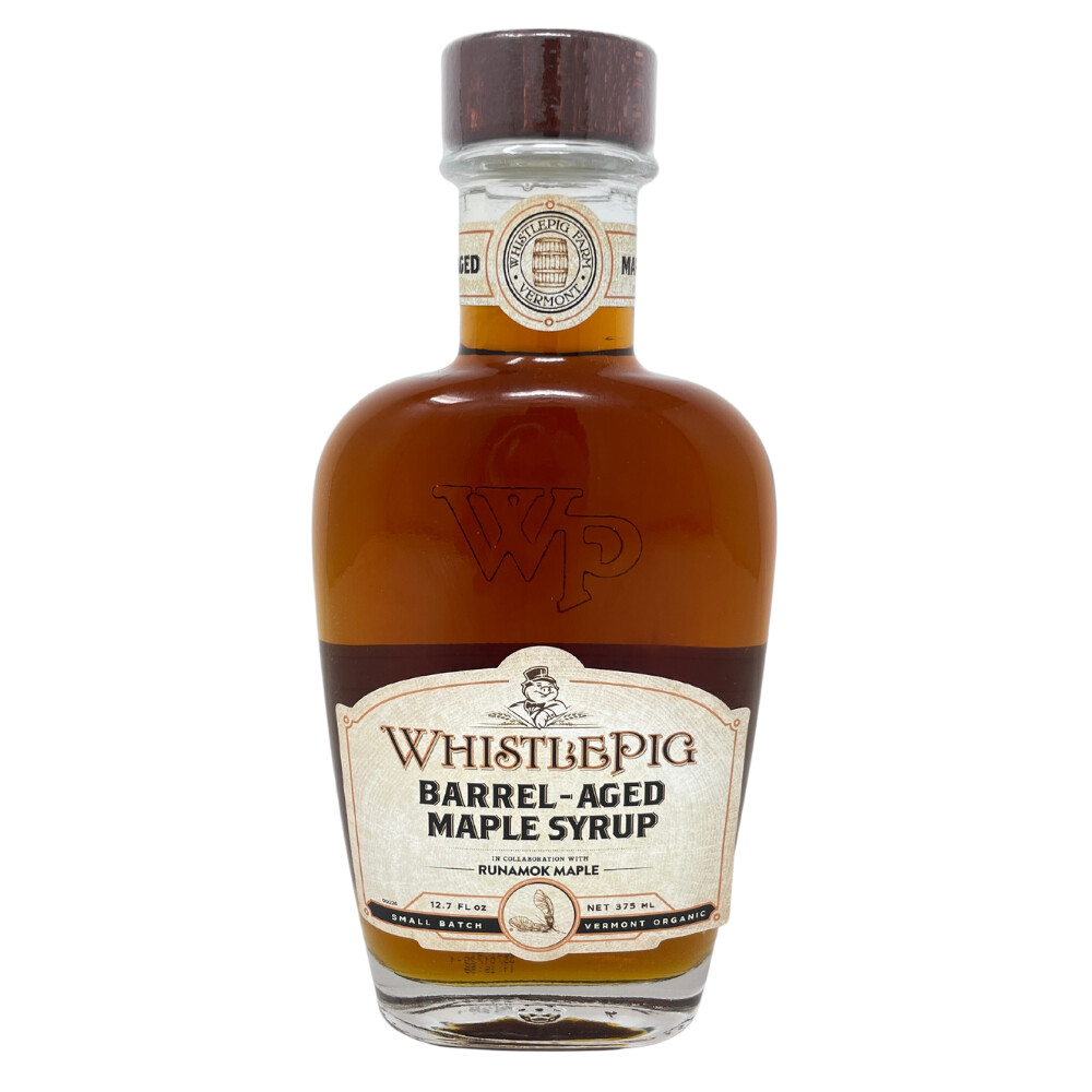 [375ML] WhistlePig Barrel-Aged Runamok Maple Syrup