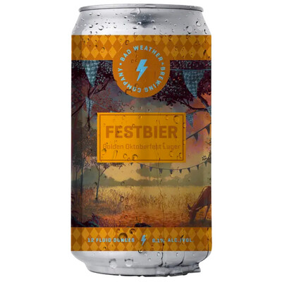 Bad Weather Festbier Lager 6pk Can