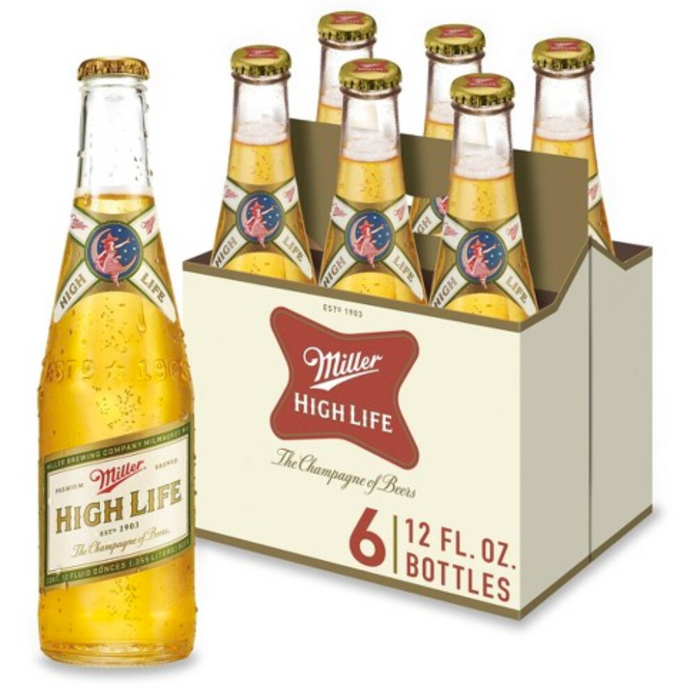 Miller High Life 6pk Bottle