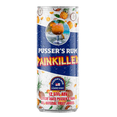 Pusser&#39;s Rum Painkiller 4pk Can