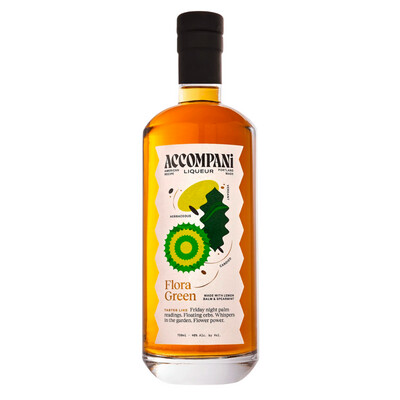 Straightaway Accompani Flora Green Liqueur