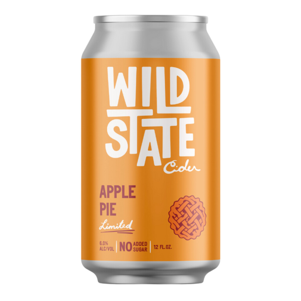 Wild State Apple Pie Hard Cider 4pk Can