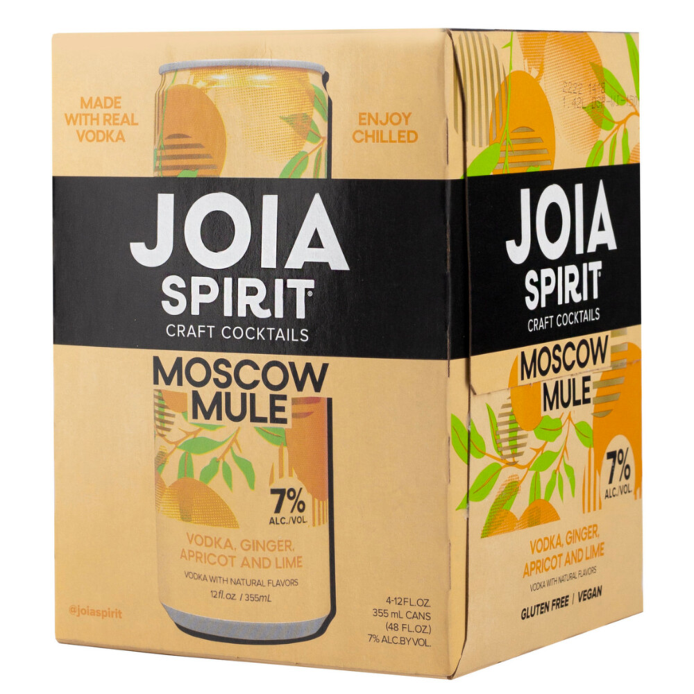 Joia Sparkling Moscow Mule Cocktail 4pk Can