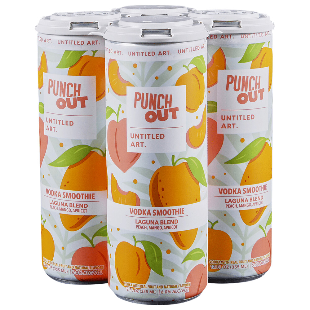 Untitled Art Punch Out Laguna Blend Vodka Smoothie 4pk Can