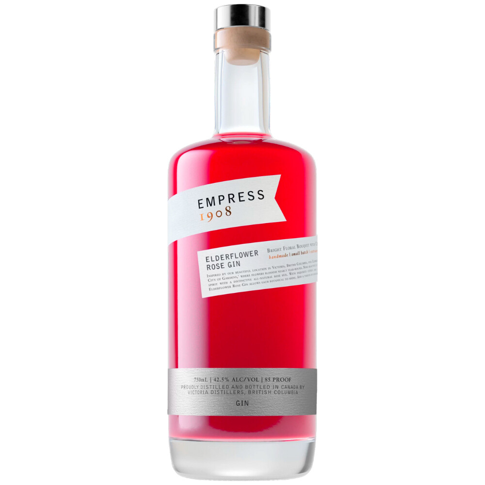 Empress 1908 Elderflower Rose Gin