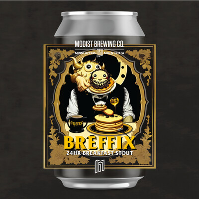 Modist Breffix 24hr Breakfast Stout 4pk Can
