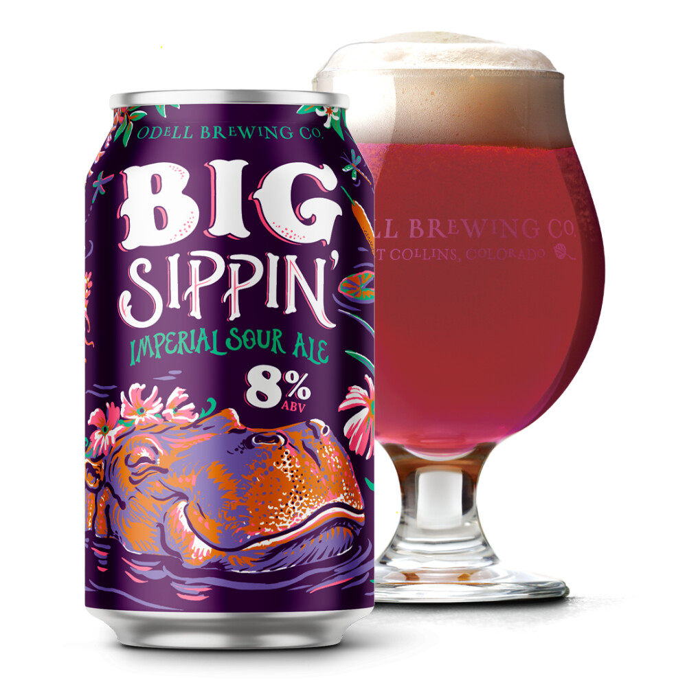 Odell Big Sippin' Imperial Sour Ale 6pk Can