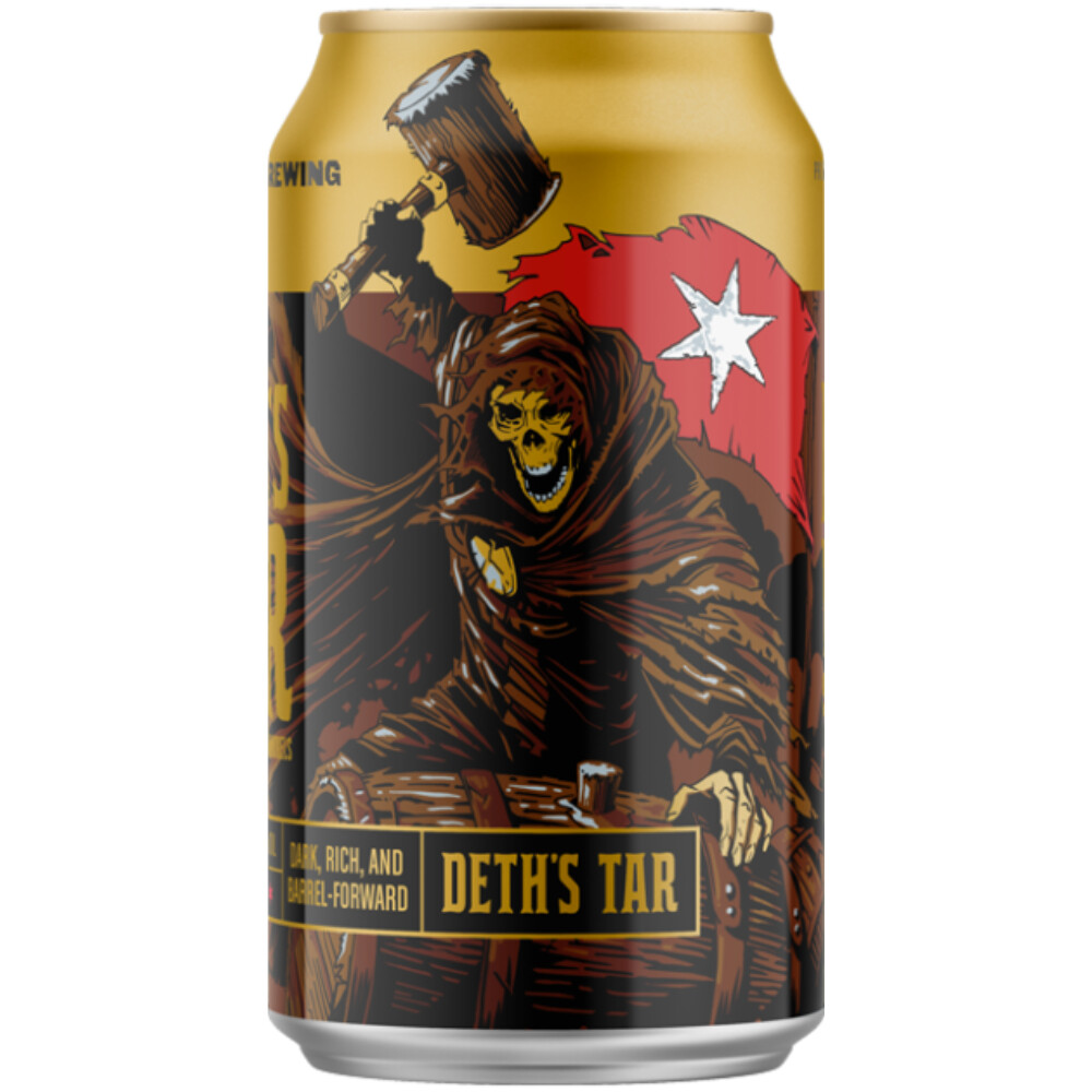 Revolution Deth&#39;s Tar BA Imperial Stout 4pk Can