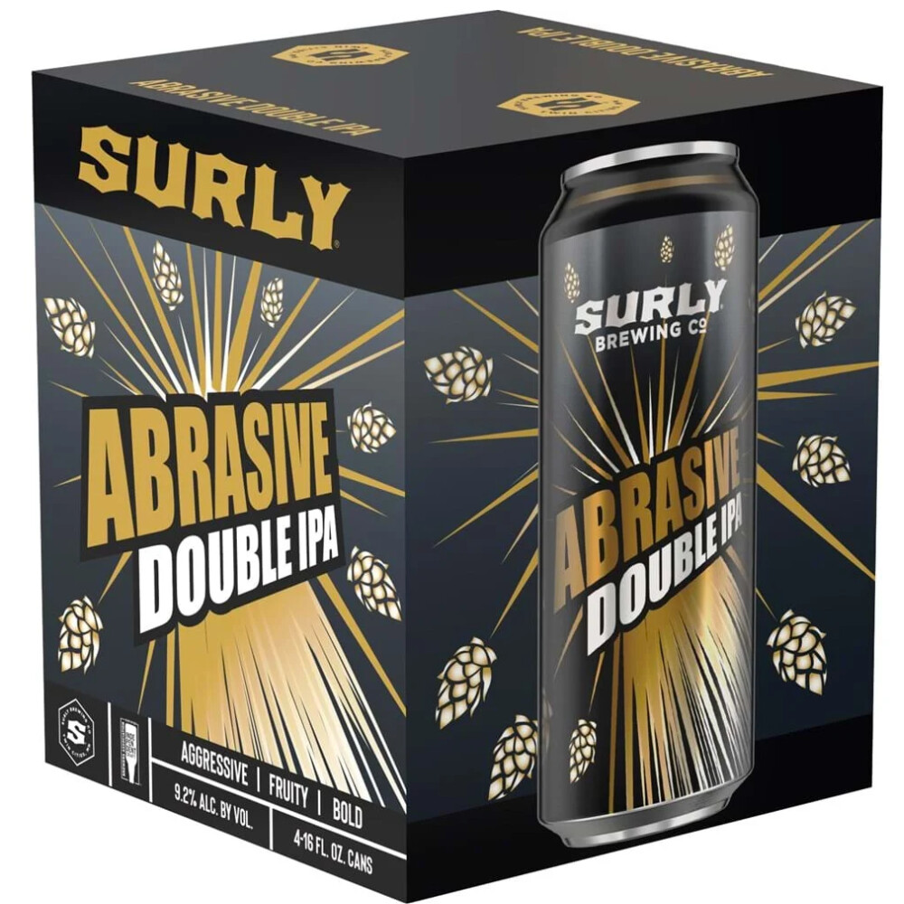 Surly Abrasive Double IPA 4pk Can