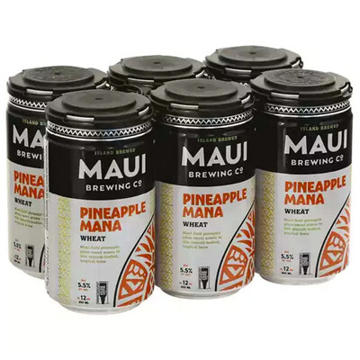 Maui Pineapple Mana Wheat Ale 6pk Can