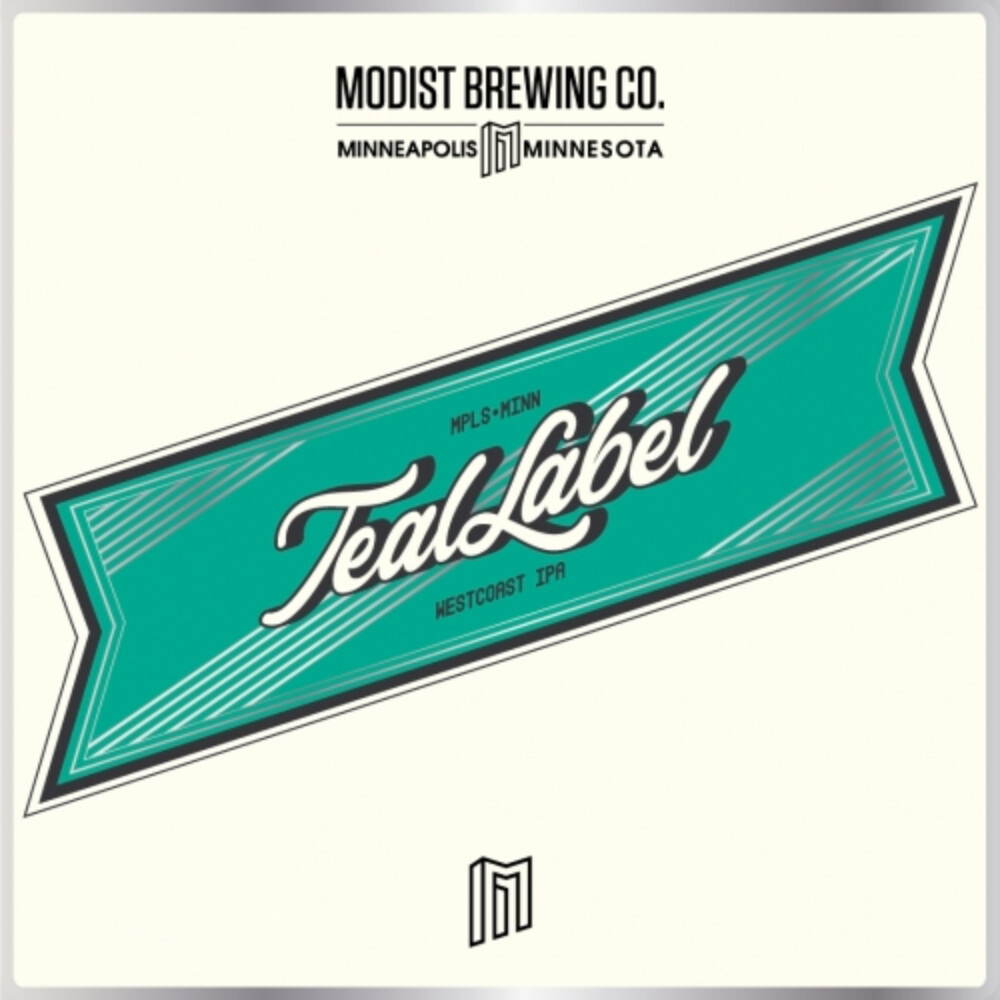 Modist Teal Label IPA 12pk Can