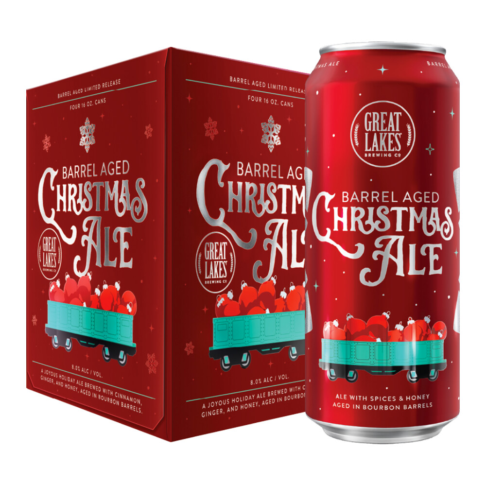 Great Lakes Barrel Aged Christmas Ale 4pk Can
