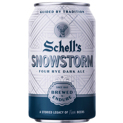 Schell's Snowstorm Four Rye Dark Ale 12pk Can
