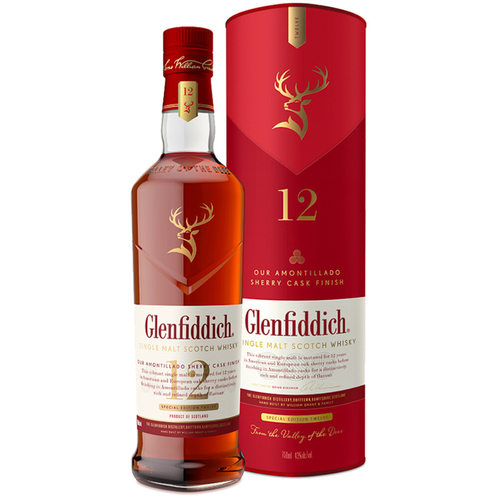 Glenfiddich 12yr Amontillado Sherry Cask Scotch