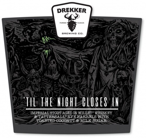 Drekker Til The Night Closes In BA Imperial Stout 500mL
