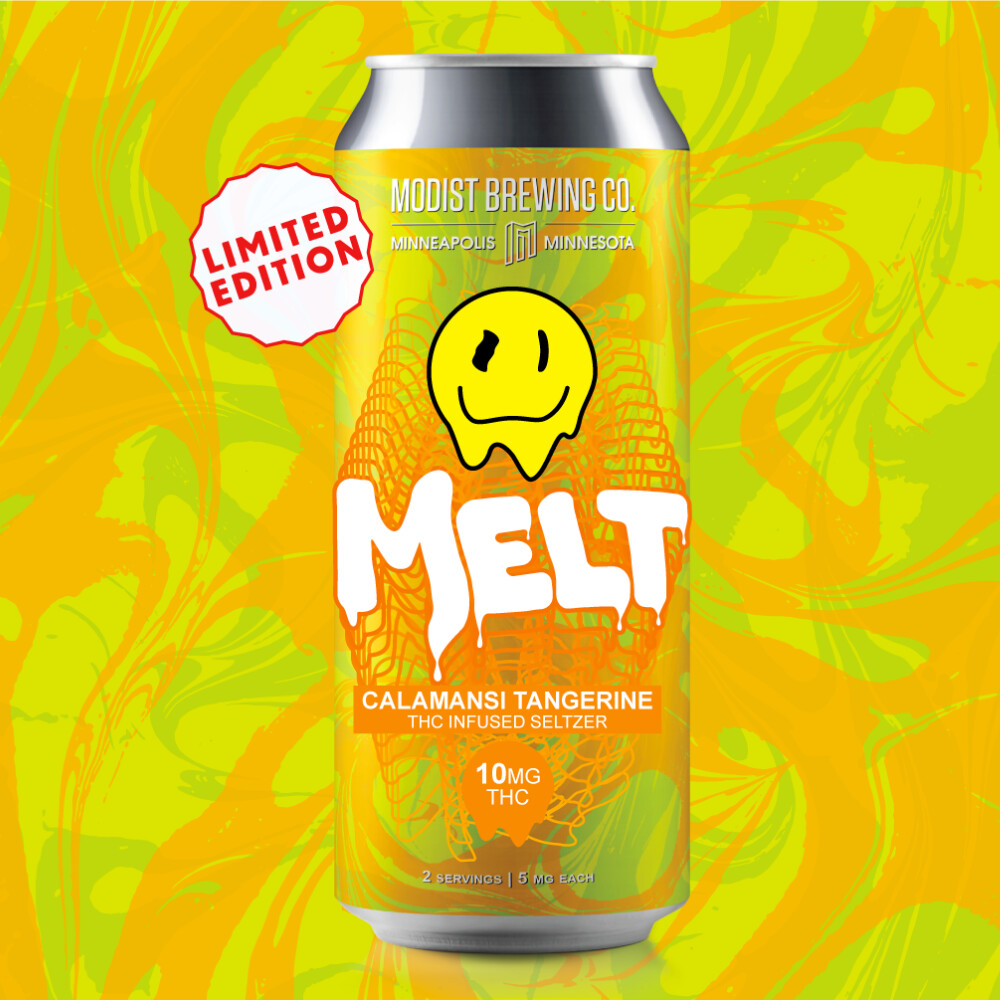 Modist MELT Calamansi Tangerine THC (10 MG) 4pk Can