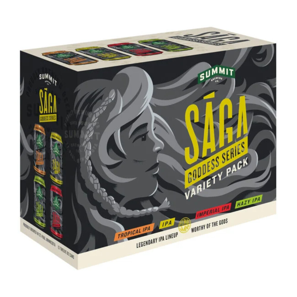 Summit Saga Goddess Series Variety 12pk Can