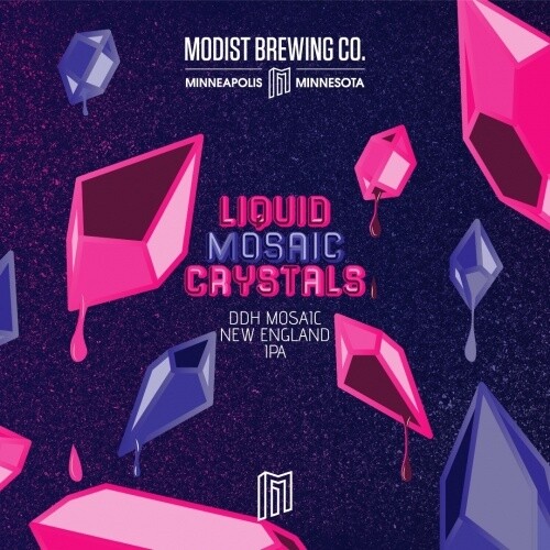 Modist Liquid Mosaic Crystals DDH IPA 4pk Can