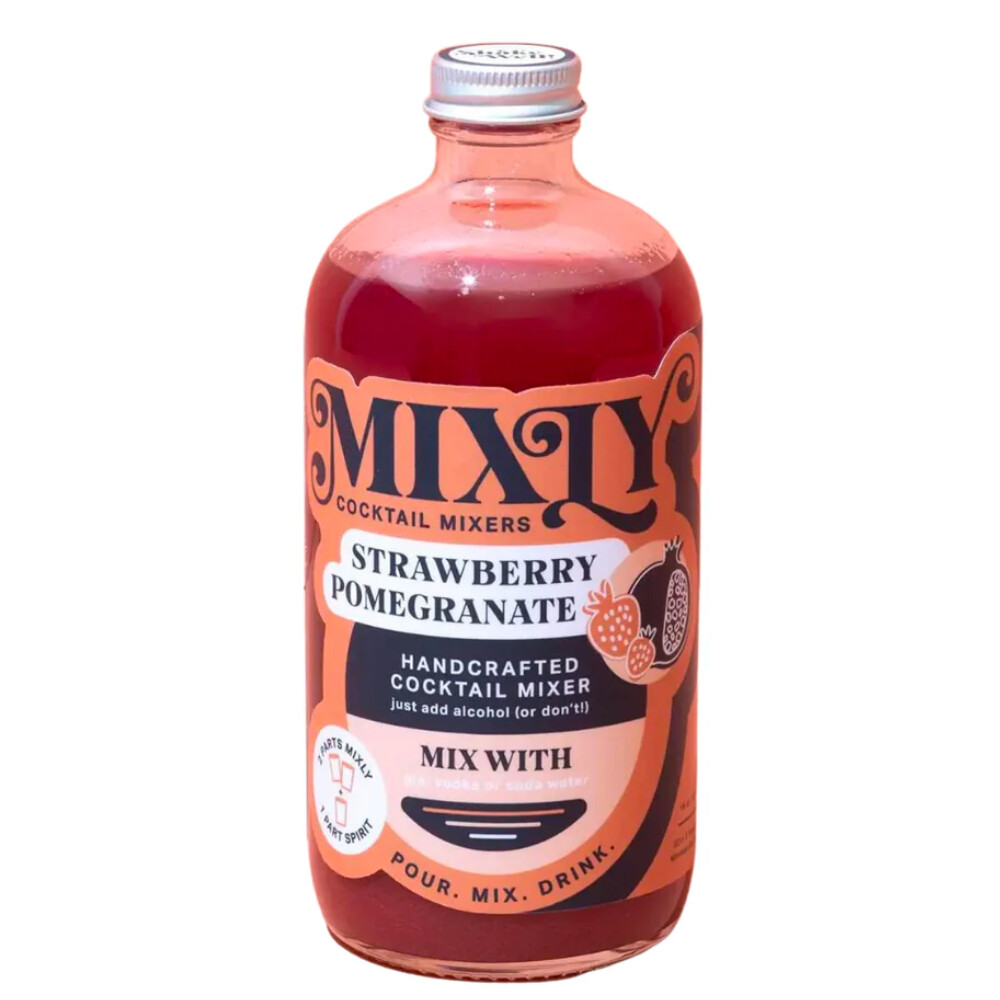 [16oz] Mixly Strawberry Pomegranate