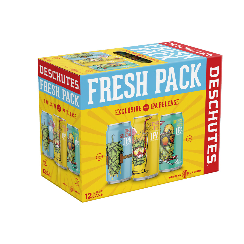 Deschutes IPA Variety 12pk Can