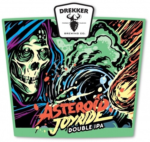 Drekker Asteroid Joyride Double IPA 4pk Can