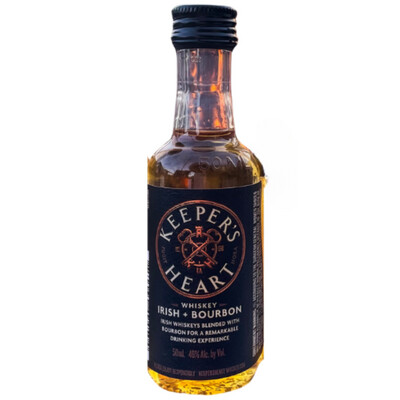 [50ML] Keeper&#39;s Heart Irish + Bourbon Whiskey