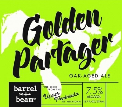 Barrel + Beam Golden Partager Oak Aged 4pk Can