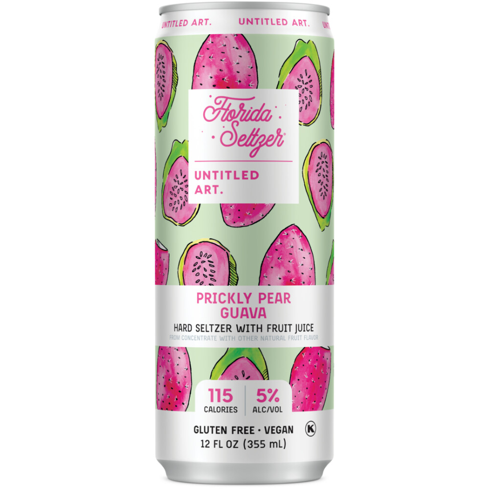Untitled Art Florida Seltzer Prickly Pear Guava 6pk Cans