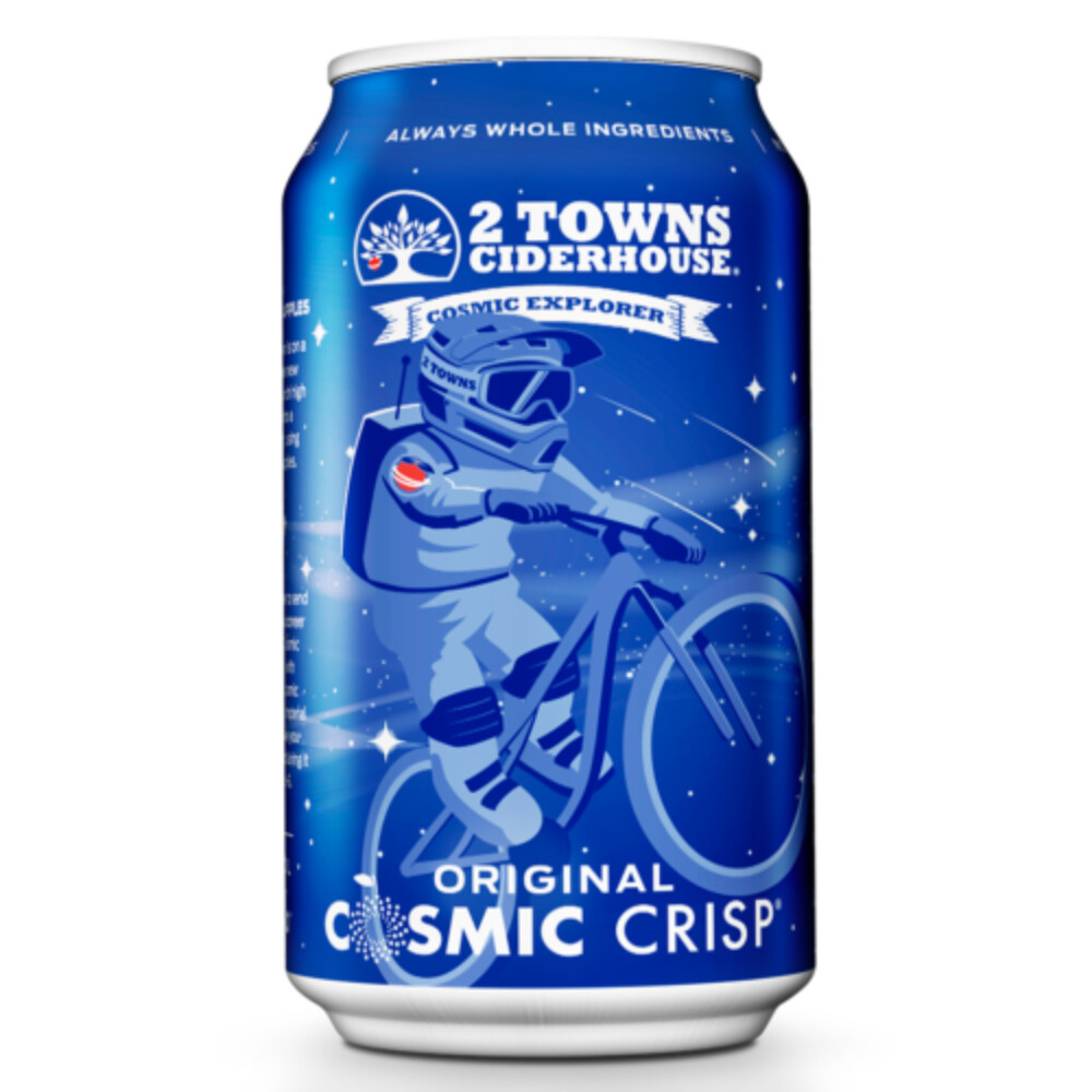 2 Towns Cosmic Crisp Imperial Cider 6pk Can