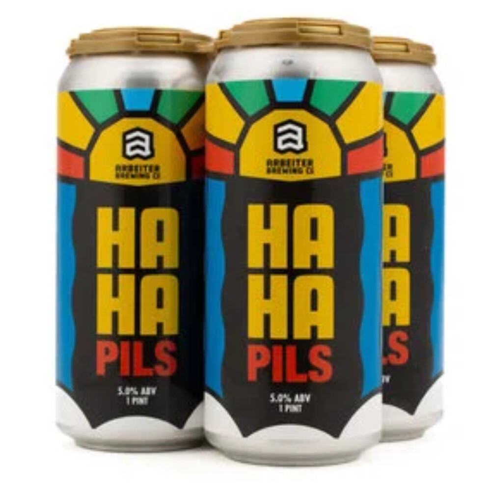 Arbeiter Haha Pils 4pk Can