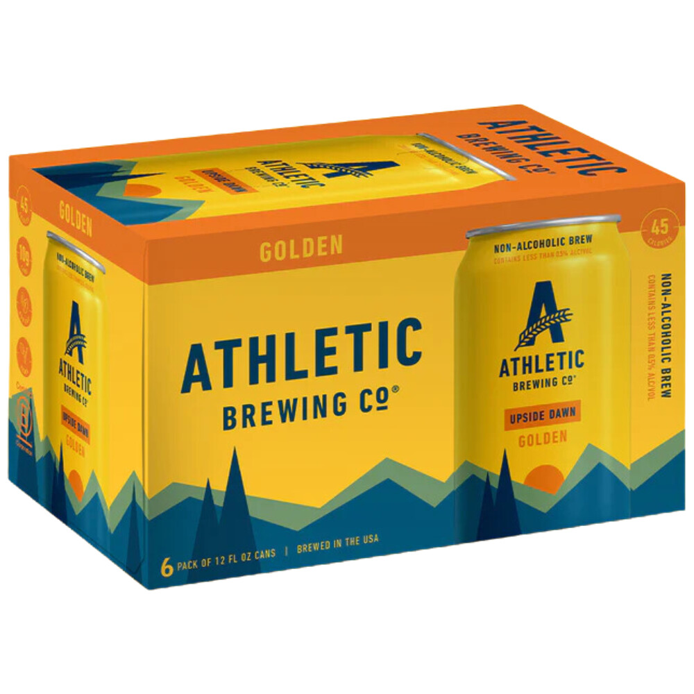 Athletic Upside Dawn NA Golden Ale 6pk Can