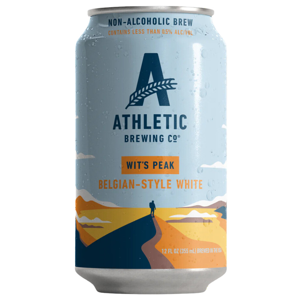 Athletic NA Wit&#39;s Peak White Ale 6pk Can