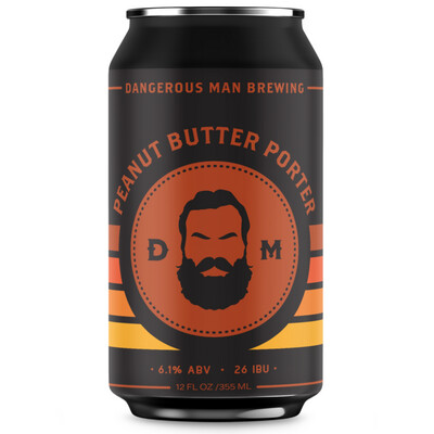 Dangerous Man Peanut Butter Porter 6pk Can