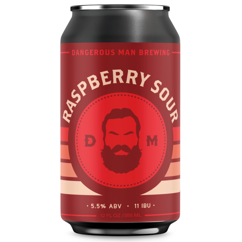 Dangerous Man Raspberry Sour 6pk Can
