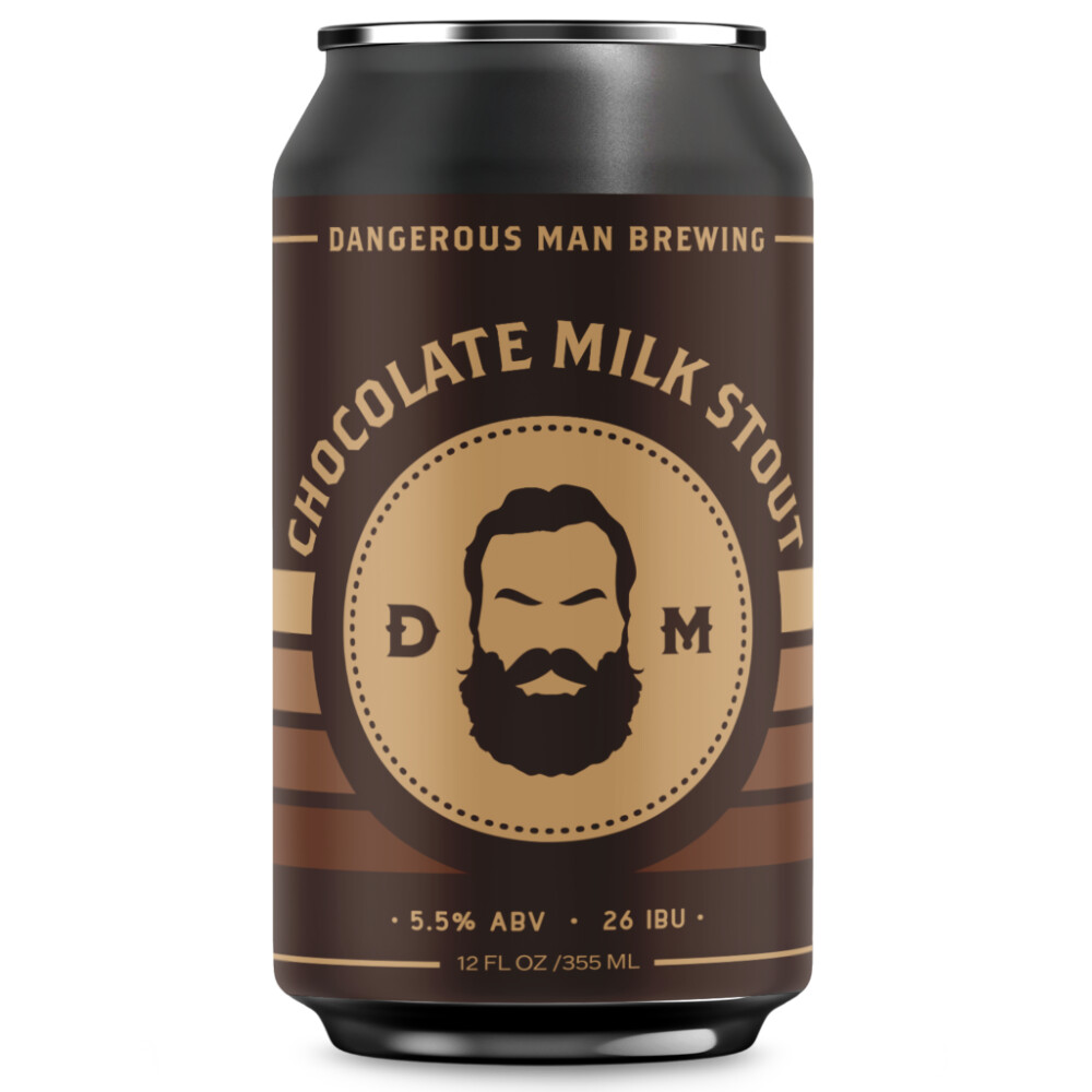 Dangerous Man Chocolate Milk Stout 6pk Can