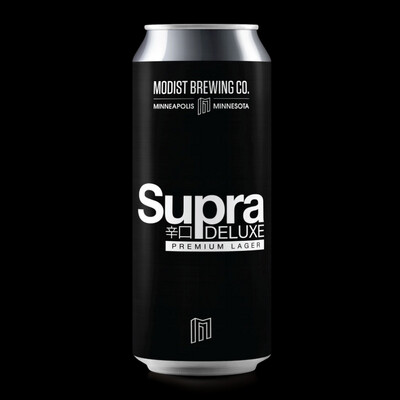 Modist Supra Deluxe Premium Lager 4pk Can