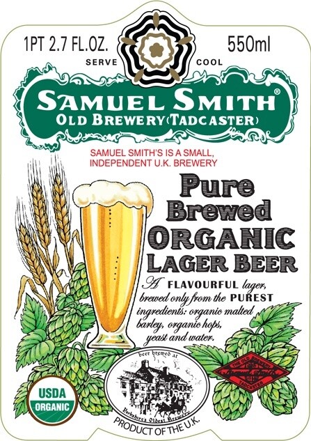 Sam Smith Organic Lager 4pk