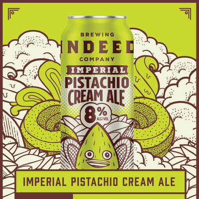 Indeed Imperial Pistachio Cream Ale 19.2oz Can