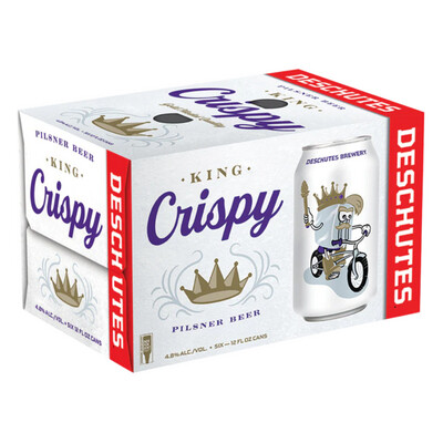 Deschutes King Crispy Pilsner 6pk Can