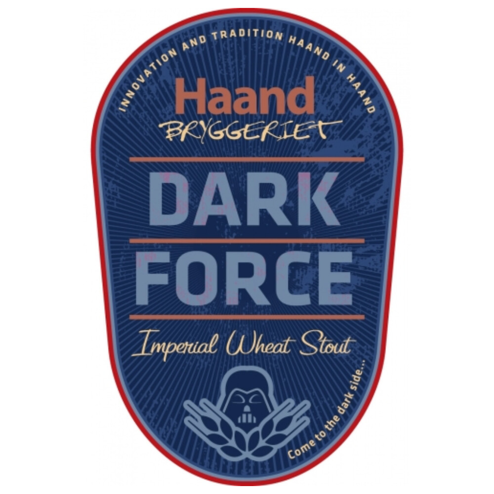 HaandBryggeriet Dark Force Imperial Wheat Stout 440ml Can