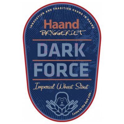 HaandBryggeriet Dark Force Imperial Wheat Stout 440ml Can