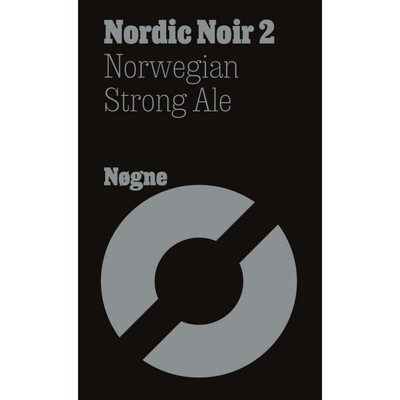 Nøgne Ø Nordic Noir 2 Norwegian Strong Ale 330ml Bottle