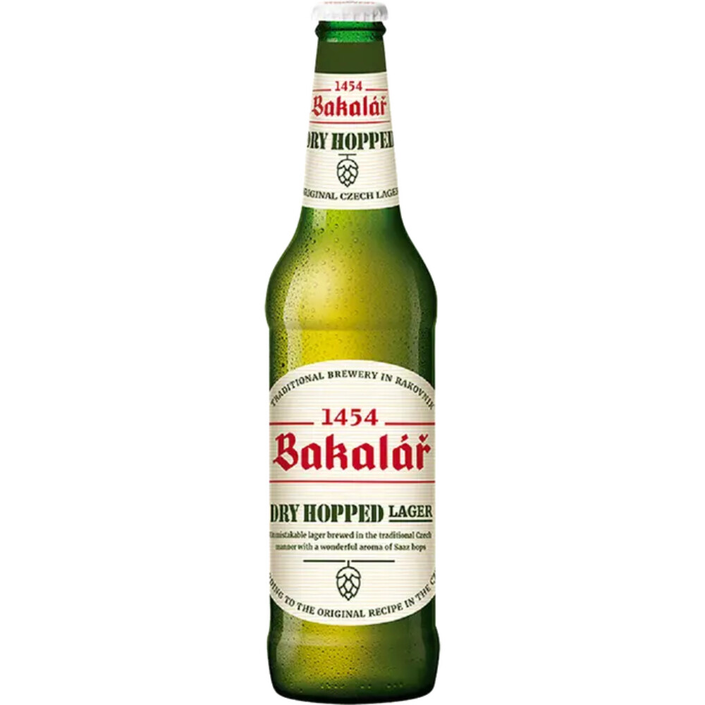Bakalar Dry Hopped Lager 500ml