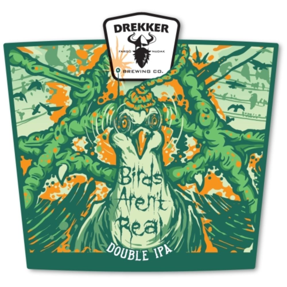 Drekker Birds Aren't Real DIPA 4pk Can